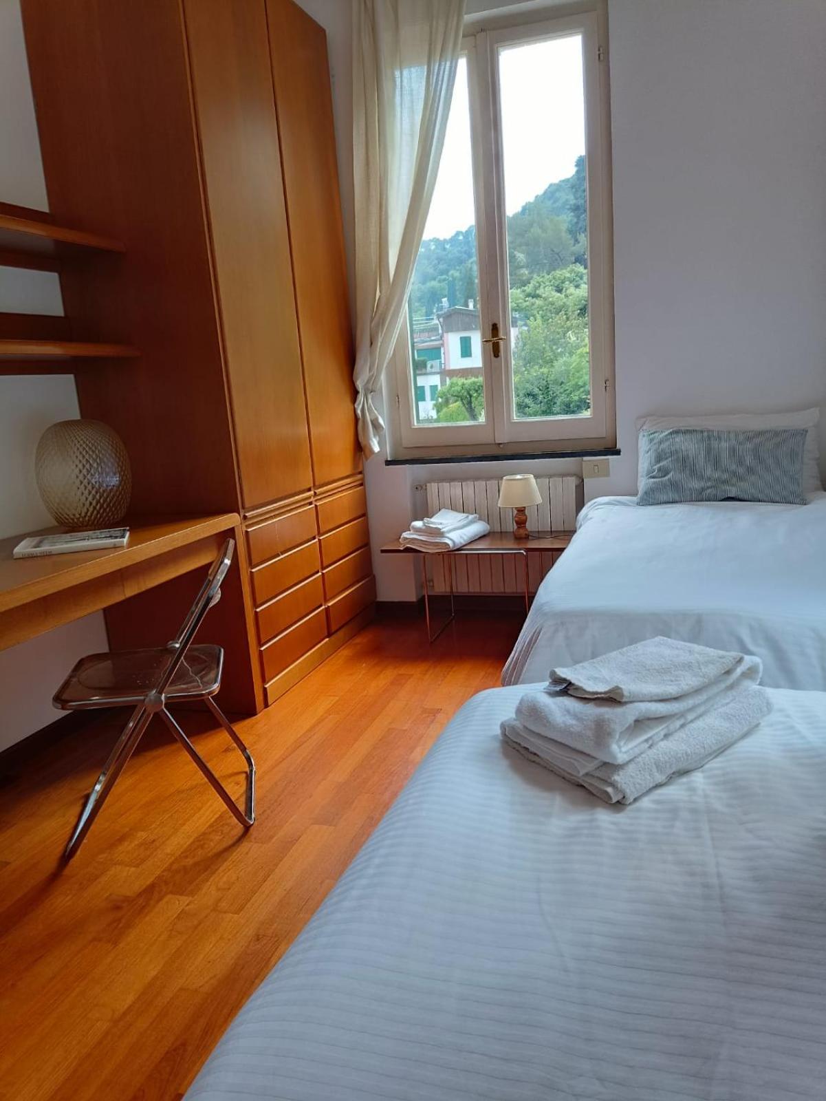 Portofino Seaview Apartment, 50 Meters From The Beach, Free Parking, Air Conditioning Paraggi Bagian luar foto