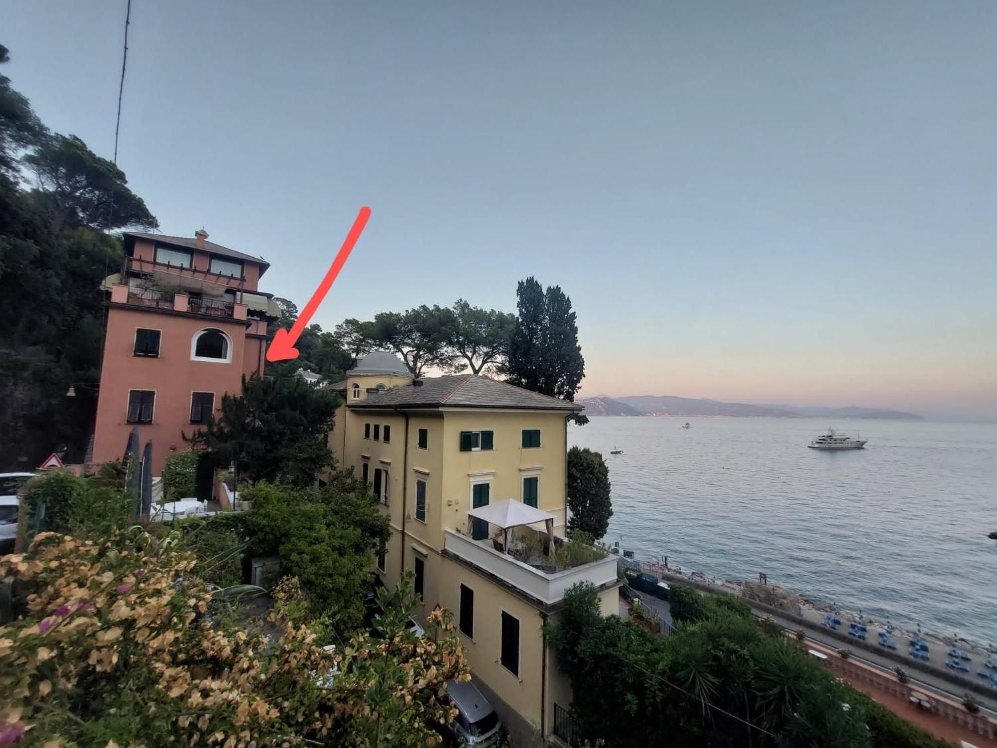 Portofino Seaview Apartment, 50 Meters From The Beach, Free Parking, Air Conditioning Paraggi Bagian luar foto