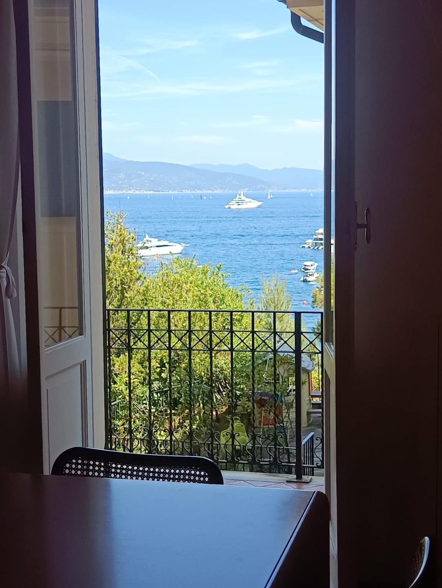 Portofino Seaview Apartment, 50 Meters From The Beach, Free Parking, Air Conditioning Paraggi Bagian luar foto