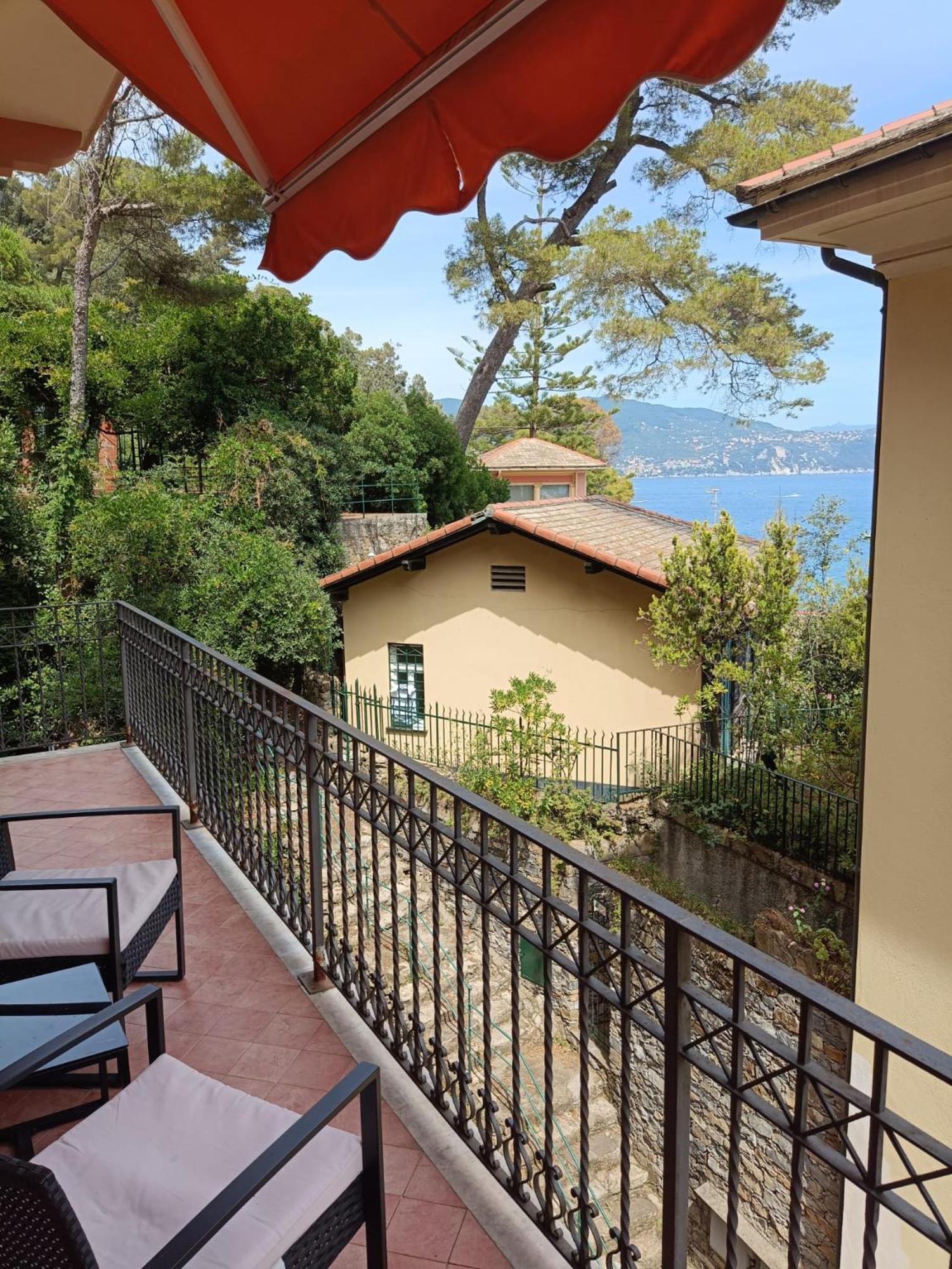 Portofino Seaview Apartment, 50 Meters From The Beach, Free Parking, Air Conditioning Paraggi Bagian luar foto